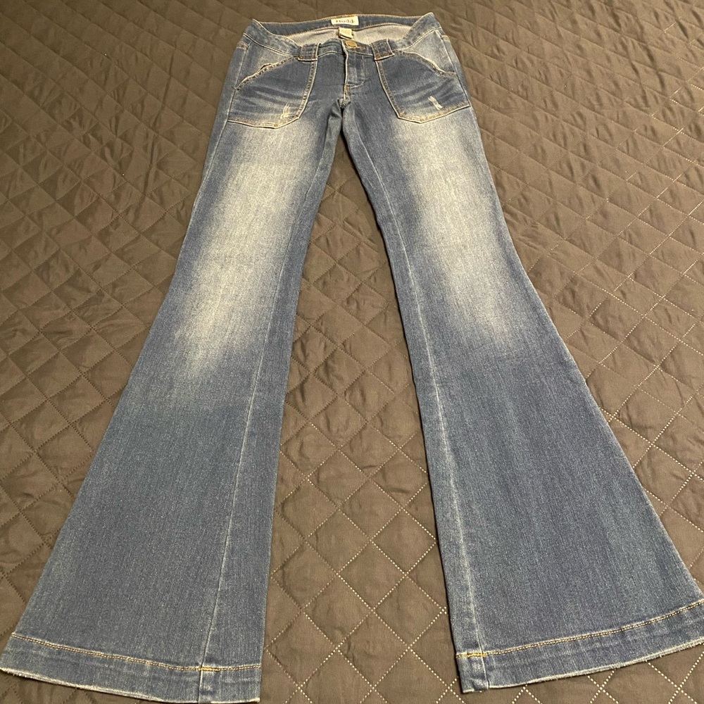 Mudd Y2K low rise bell bottoms Size 0
